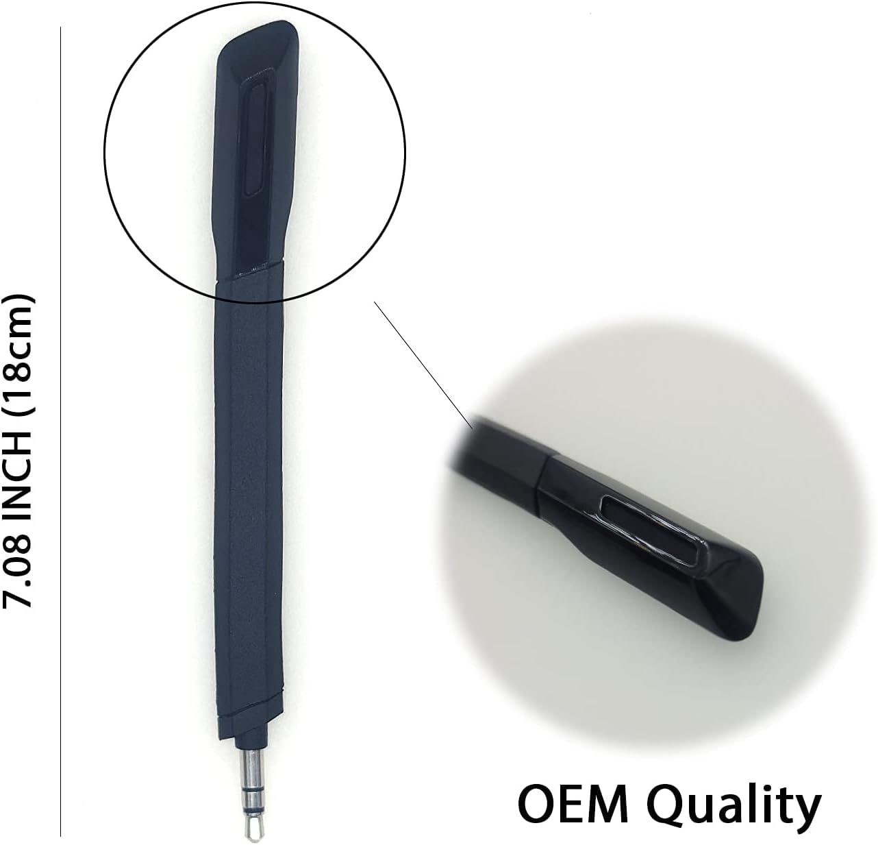 sciuU Microphone Micro Boom Compatible avec Logitech Logitech G733 Casque Gamer sans Fil Lightspeed, Microphone à Réduction de Bruit Flexible