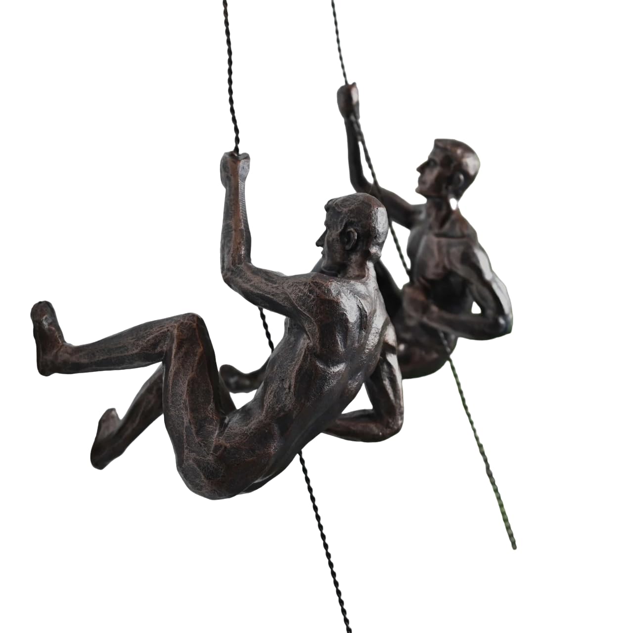 Gifts Direct 2 U Bronze Hanging Ornaments Decorative Abseiling Man Resin Brozne Design Novelty Gift