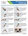 Secure Stress Balls on a String - for Stress Relief, Hand Exercise, Strengthening, Rehabilitation - Soft, Medium and Firm Stress Balls with Exercise Guide - No Falling or Rolling Away (3 Balls Set)