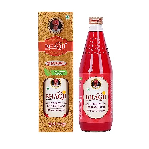 Bhagji Sugarless Rose Sharbat With Zero Added Artificial Flavour 750ml (B09TB4QGT3) Amazon Price History, Amazon Price Tracker