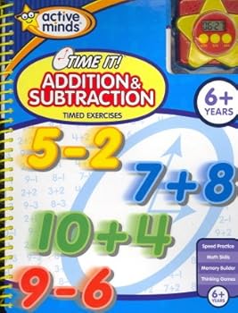 Hardcover Time It ! Addition Subtraction Book