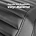 VASTMT One-Piece Driver and Passenger Seat with Striped Pattern Stitching Compatible with Rebel300 Rebel 500 CMX 300 CMX 500 2017-2025