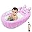 Relaxing Baby | Inflatable Baby Bathtub,Newborn Bathtub Seat for Infant,Non-Slip Baby Pool for Sitting up,Foldable Toddler Tub Shower,Portable Travel Bath for Kids 0-6 Year