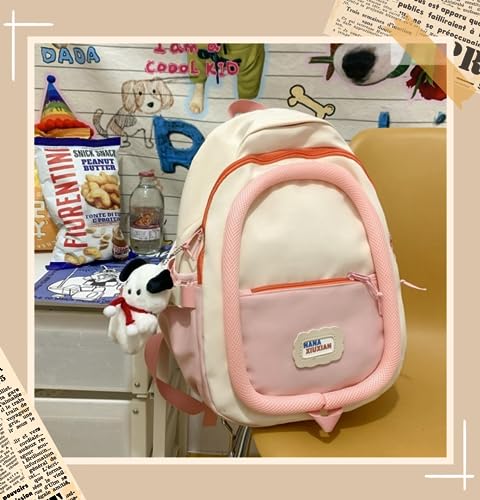 Image of Leaper Water-resistant Laptop Backpacks Lightweight Shoulder Backpack Cute Travel Satchel