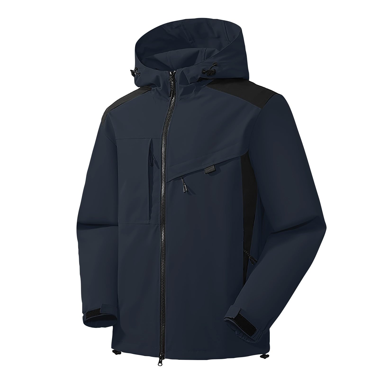 Generisch Regenjacke Damen Wasserdicht Wanderjacke Mit Kapuze Jacke Jersey