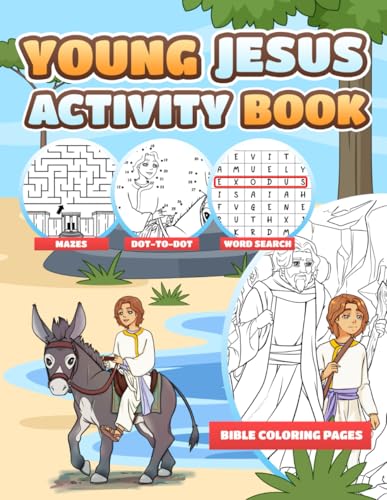 Young Jesus Activity Book: Bumper book of puzzles, mazes, jokes and more - all based on the true story of the boy Jesus!