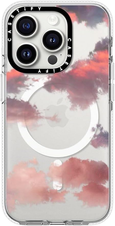 CASETiFY for iPhone 15 Pro Case - Impact Clear Compatible with MagSafe