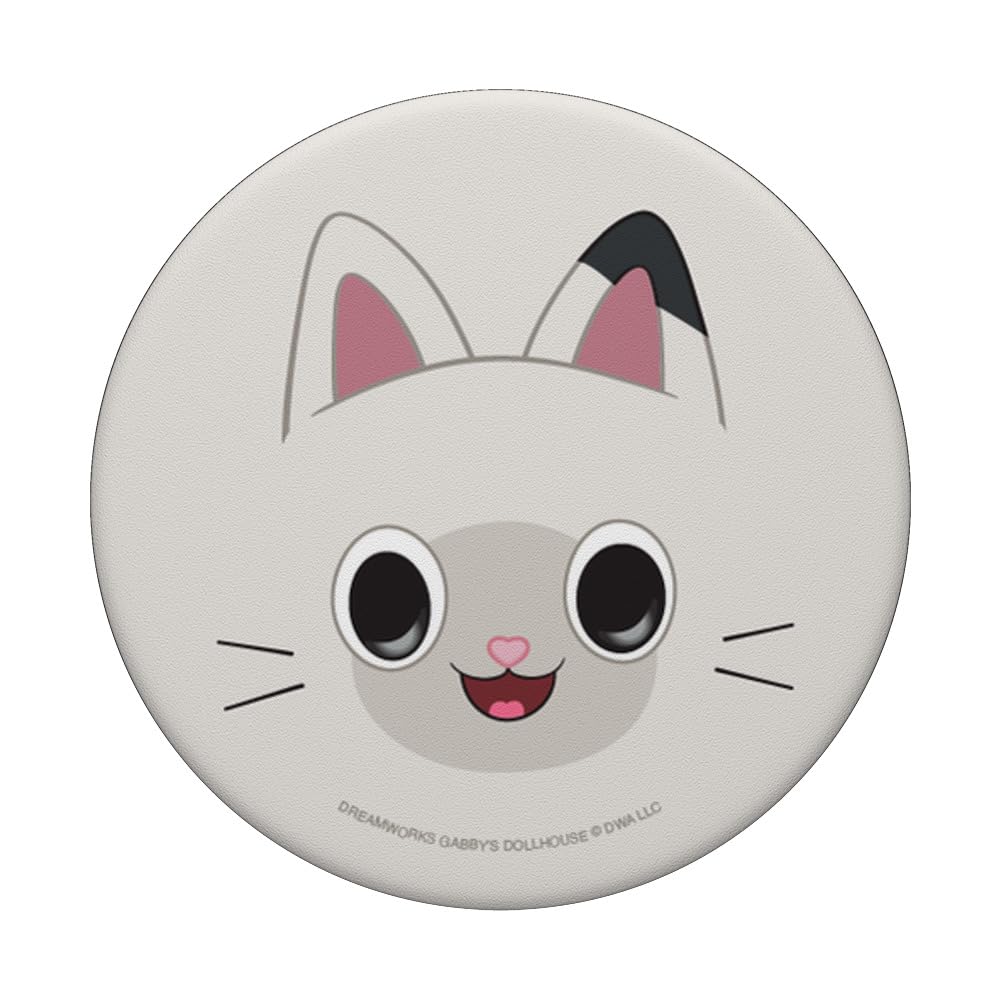 DreamWorks Gabby's Dollhouse Pandy Paws Big Face Halloween PopSockets Adhesive PopGrip, Black - Image 3