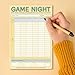 Knock Knock Game Night Score Keeper Pad & Game Score Pad For Almost Any Game, 6 x 9-Inches