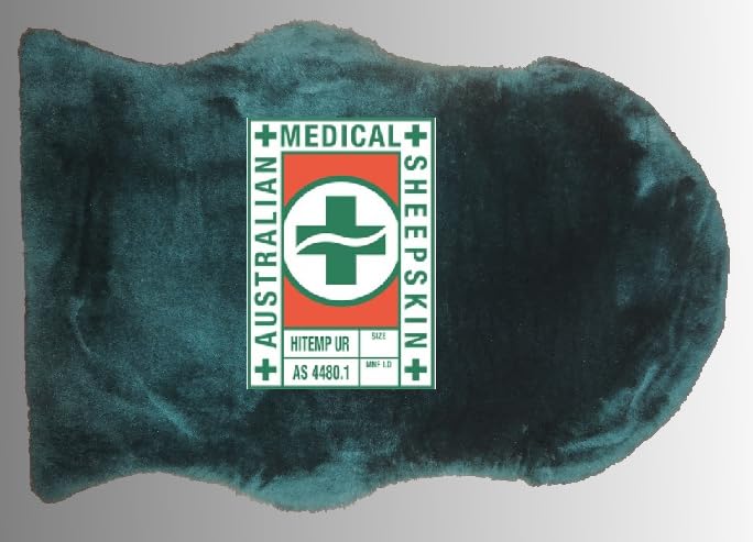Australisches medizinisches Schaffell AS-4480,1. Länge ca. 95 cm. Scherkraftreduzierendes Antidekubitus-Fell. 80° C waschbar, hygienisch rein. Druckentlastend