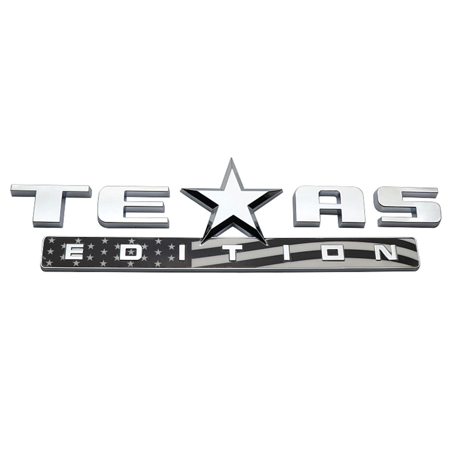 TUMALO Small Size 2pcs Texas Edition Emblem Badge Car Body Side Sticker Car Universal TUMALO Small Size 2pcs Texas Edition Emblem Badge Car Body Side Sticker Car Universal