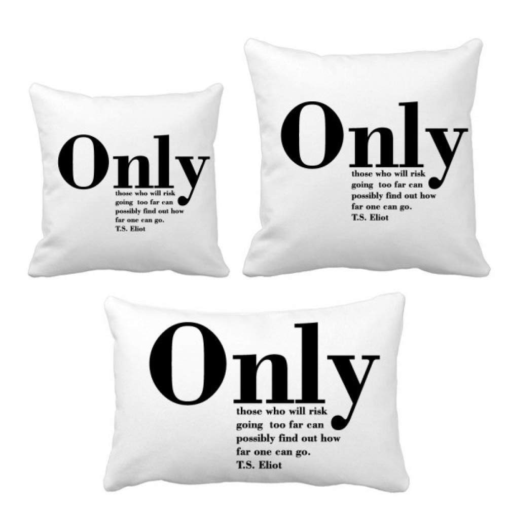 Parure de coussin T.S. Eliot pour insuffler poésie et bien-être à votre maison