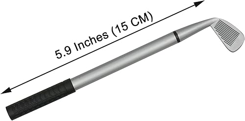 Miniatura 2 de Maydahui 12 bolígrafos de golf, divertidos deportes, golf, club, accesorios, tinta de gel negra, para estudiantes, compañeros de trabajo, jefe,
