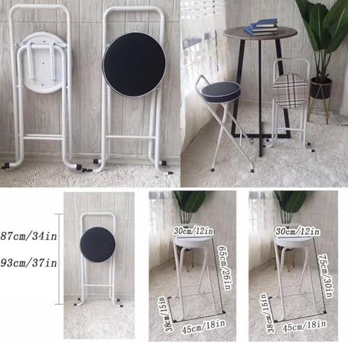 Tabouret de bar haut pliable pour gagner de l'espace dans la cuisine