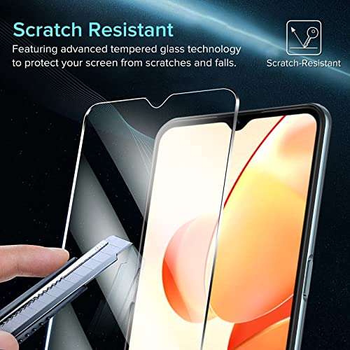 IVoler 3+2 Pezzi Vetro Temperato per Realme C31, 3...