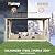Devoko 10X13 FT Hardtop Gazebo Double Polycarbonate Roof Outdoor Canopy Gazebo with Nettings and Curtains Aluminum Frame for Patios, Gardens, Lawns (10' x13' Double Polycarbonate Roof)
