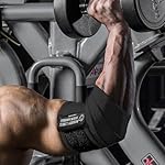 TAVIEW Elbow Wraps for Weightlifting (1 Pair), 47" Elastic Elbow Support & Compression Powerlifting, Fitness, Cross Training & Gym Workout - Elbow Straps for Weight Lifting - Image 3