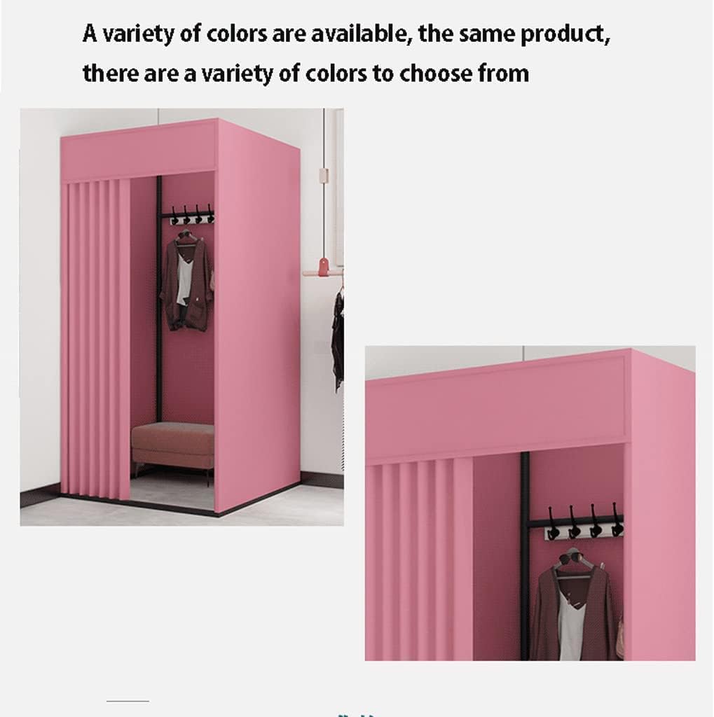 OLOTU Fitting Room Movable Fitting Room Strong Shading Clothing Store Portable Changing Room Simple Privacy Shelter Used in Large Shopping Malls Protective