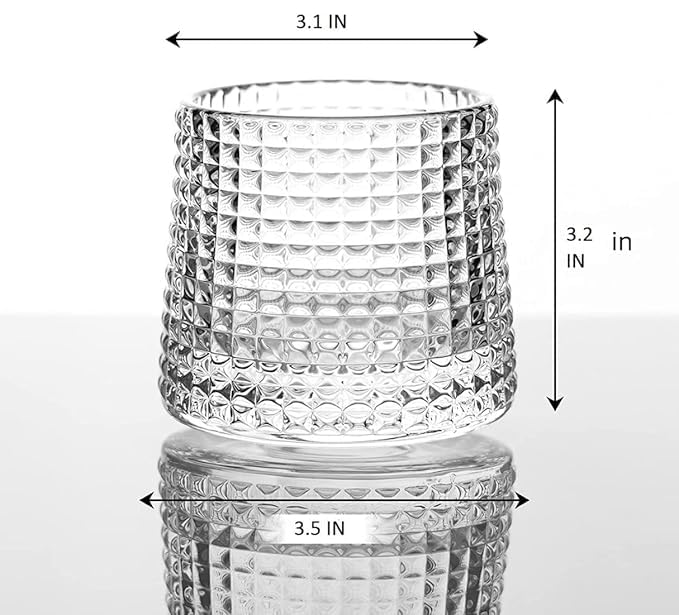 Black Foru Dancing A Whiskey 170ML 6PCS || Crystal Cut Barware Drinking Glasses for Whisky, Bourbon, Scotch, Liquor, Wine, Cocktail Drinks - Transparent Old (Dancing A Whiskey 170ML 6PCS) 4