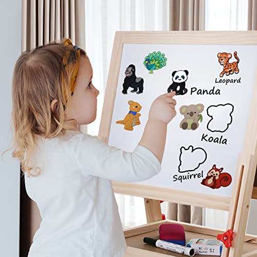 Image of SUPINEEDO Fridge Magnet for Toddlers 1-3,Full Back Magnetic Cute Magnets | Animals Refrigerator Magnets for Kids,Toddler Toy, Educational Learning Toy for Babies, Gift for Children