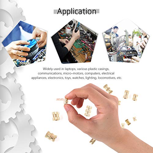 Rustark 330 pezzi M2 M3 M4 M5 filettatura metrica