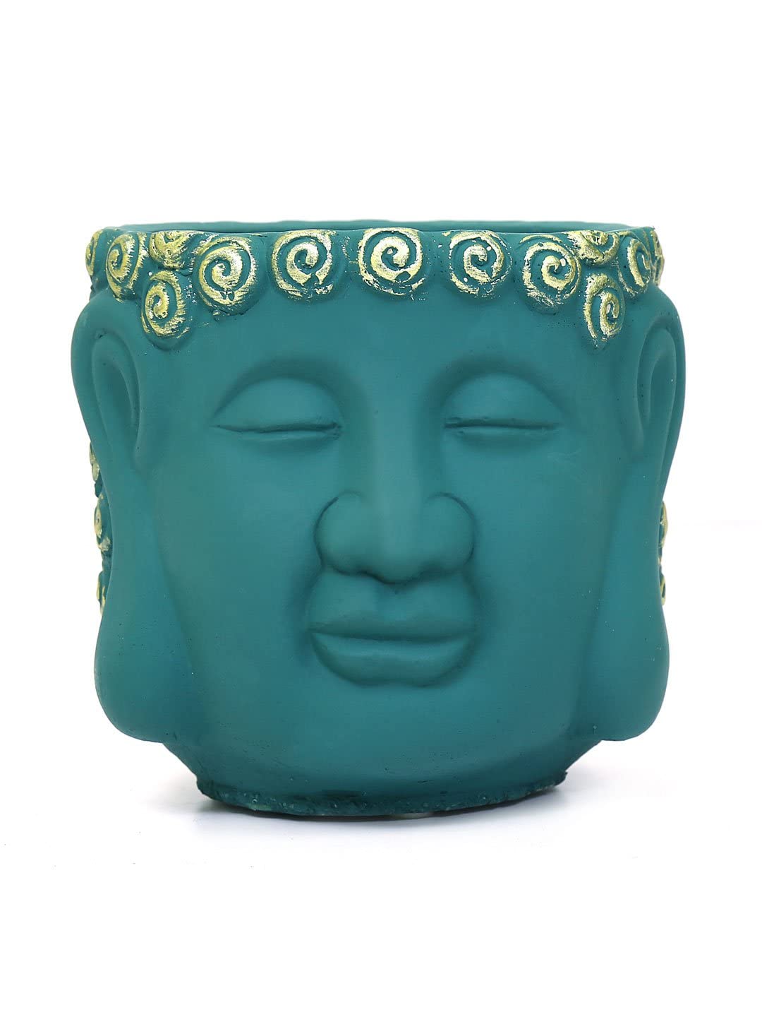 @home by Nilkamal Buddha Face Planter Sea Green (B09NRFYDN8) Amazon Price History, Amazon Price Tracker