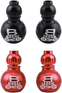 4個入り ひょうたん 自転車 ブレーキケーブルワイヤーエンドキャップ 合金 ケーブル ワイヤー エンド キャップ ロードバイクとマウンテンバイクに適しています