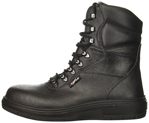 COFRA Leather Work Boots - US ROAD Treadless Asphalt Footwear with Composite Safety Toe & Heat Defender Nitrile Rubber Outsole - Size 10 - Thumbnail 5