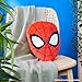 Disney Spiderman 3D Plush Pillow Cushions for Bed, Kids Bedroom Accessories 34 x 25cm - Spiderman Gifts for Boys (Red) Disney Spiderman 3D Plush Pillow Cushions for Bed, Kids Bedroom Accessories 34 x 25cm - Spiderman Gifts for Boys (Red)