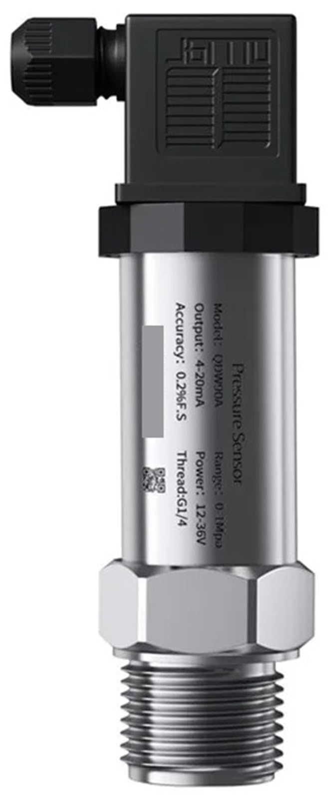 Sensor transductor de presión 0-10V 4-20mA M12 * 1,25 M8, M10-1.0 .6Mpa 2.5Mpa 1Mpa transmisor 10KPA 20KPA 100bar