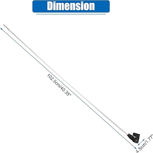 Miniatura 7 de X AUTOHAUX Indicador de nivel de aceite del motor para Cadillac Escalade 2015-2017 para Cadillac Escalade ESV 2015-2017 Negro