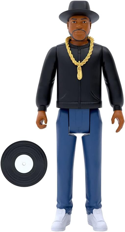 Super7 Run DMC Jam Master Jay 3.75 in Reaction Figure