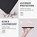 Caweet Case for Kobo Libra Colour 7 Inch 2024 Release, Premium PU Leather Origami Stand Protective Sleeve Cover with Auto Wake/Sleep Feature, Black