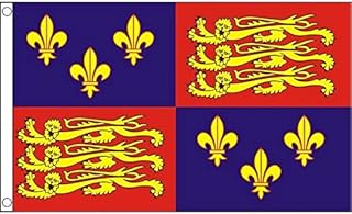 AZ FLAG Royal Banner 16th Century Flag 3' x 5' - Bristish historic flags 90 x 150 cm - Banner 3x5 ft