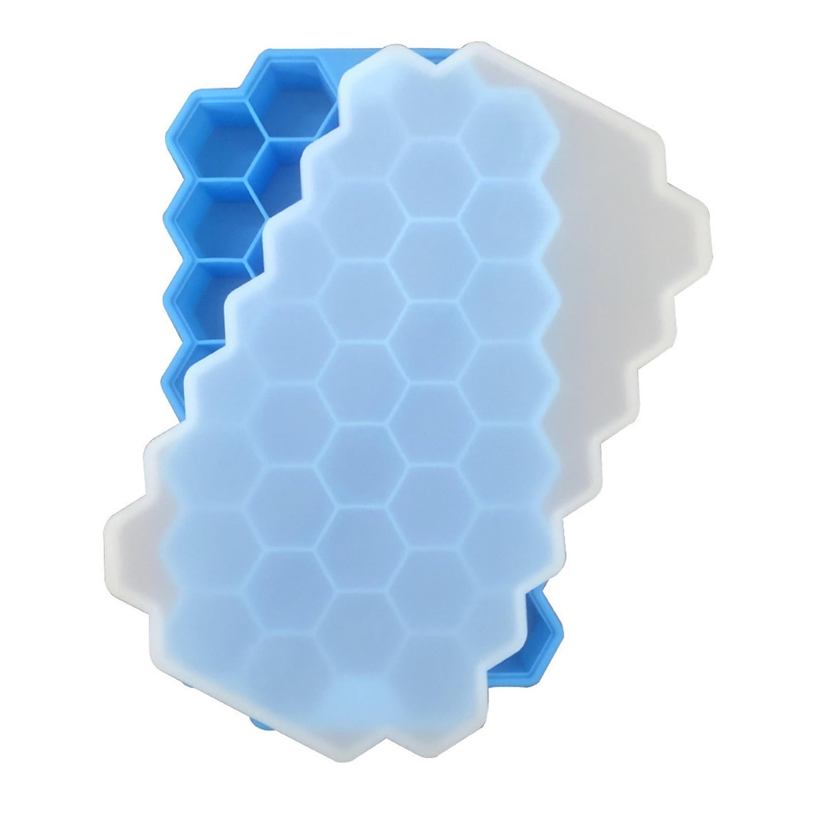 Vassoio per cubetti di Ghiaccio Food Grade 37 Scomparto Fabbricatore di Ghiaccio in Silicone Vassoio per Ghiaccio Fabbricatore di Ghiaccio Accessori per Cocktail da Cucina Fabbricatore di Ghiaccio (C