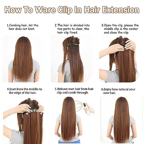 Extensiones de cabello clip para lucir un rubio dorado largo y ondulado en tus fiestas 4