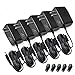 [UL Listed] Chanzon 12V 2A 24W AC DC Switching Power Supply Adapter (Input 100-240V, Output 12 Volt 2 Amp 24 Watt 6Ft Cord) Wall Wart Transformer Charger for DC12V CCTV Camera LED Strip Light (5-Pack)