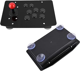 Usb Arcade Controller,Fight Stick, Arcade Rocker Game Joystick 8 Button Game Handle Controller(Black)