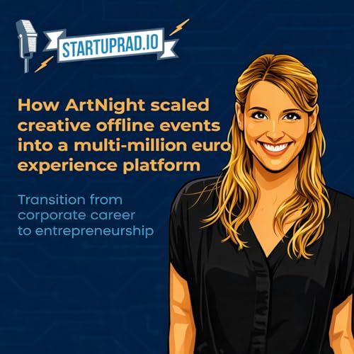 How ArtNight Scaled 1,000 Monthly Offline Events Podcast Por  arte de portada