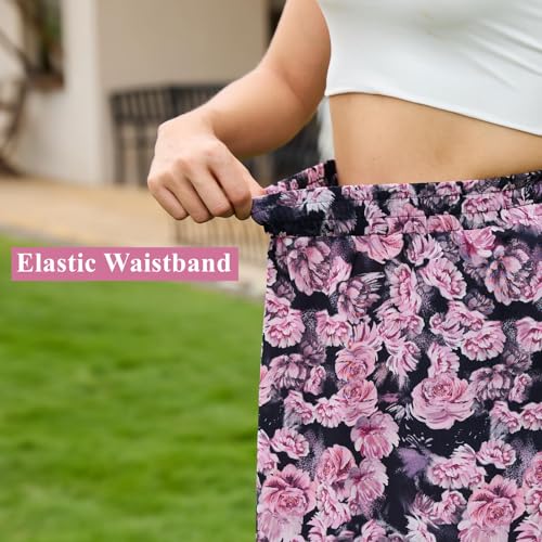 Maxi Skirts for Women with Pockets Long Midi Length Casual Skirt for Holiday