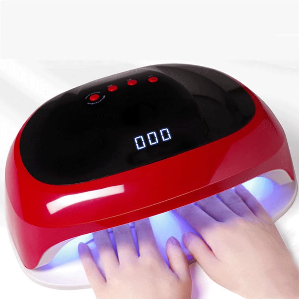 Sèche-ongles à induction intelligent LED rouge pour séchage rapide gel