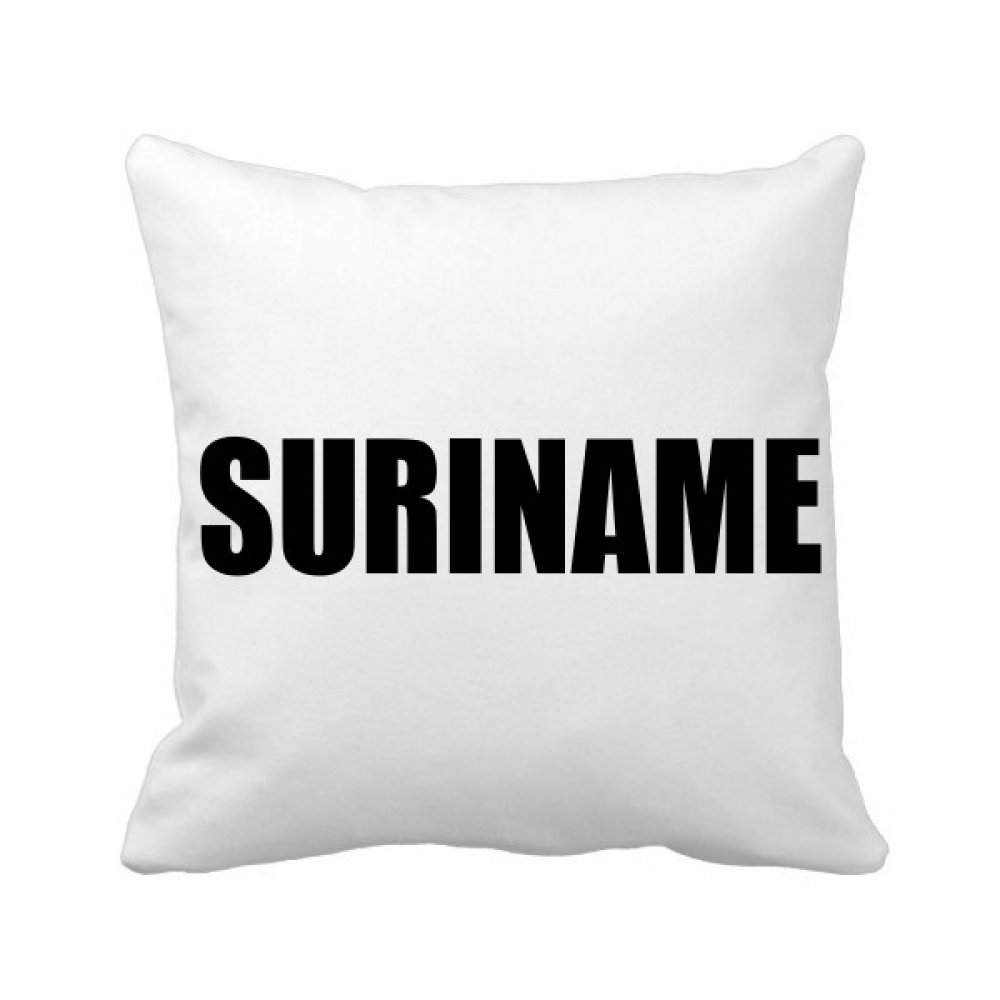 Coussin Suriname cadeau original 40x40cm multicolor pour décoration de maison