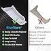 BlueStars 8181846 Washer Door Handle - Compatible with Whirlpool Duet Washers GHW9100LW1 GHW9150PW4 GHW9300PW4 GHW9150PW1 GHW9150PW0 GHW9200LW GHW9400PW4 - Replaces PS11744938 AP6011739