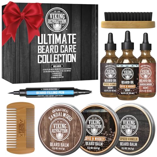 Viking Revolution Ultimate Beard Care Collection - Gifts for Men ...