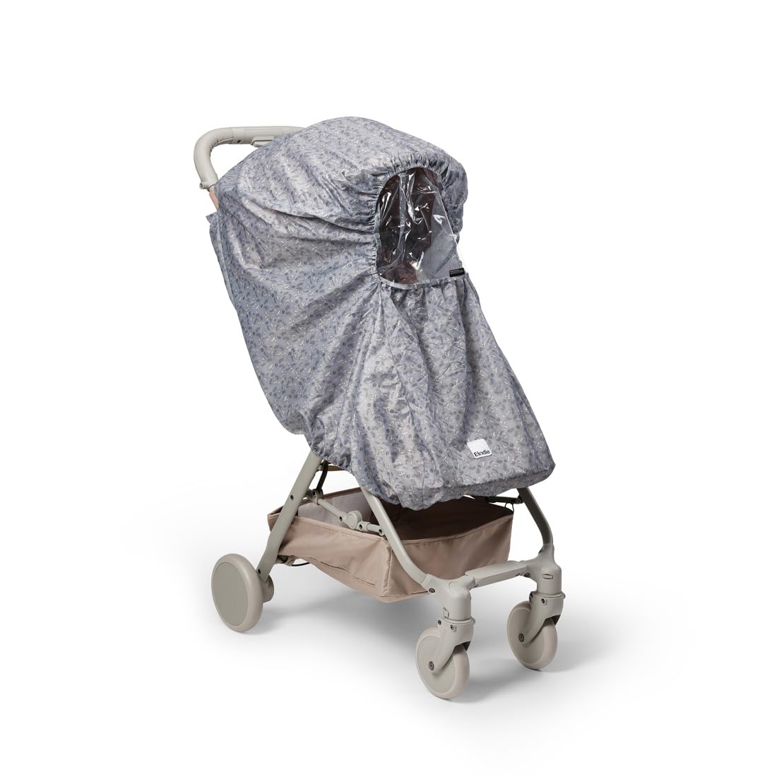 Elodie Details Habillage Pluie Poussette Universel – Protection Vent avec Fenêtre Tempête, Fenêtre Visibilité, Poche Rangement, Circulation Air, sans PVC, Compact, Buggy 100x105 cm, Free Bird