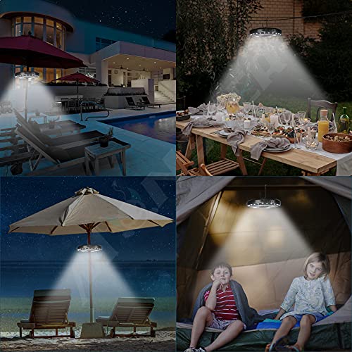 Simple Deluxe Patio Umbrella 3 Brightness Modes Cordless 28 Led Clip Clamp Pole Lighting At 200 Lumens Camping Tent Yard Garden Lawn Cantilever Pool #TOP6