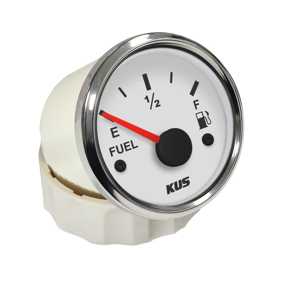 KUS Ölstandsanzeige, Messgerät, 240-33 Ohm, mit Hintergrundbeleuchtung, 12 V/24 V, 52 mm