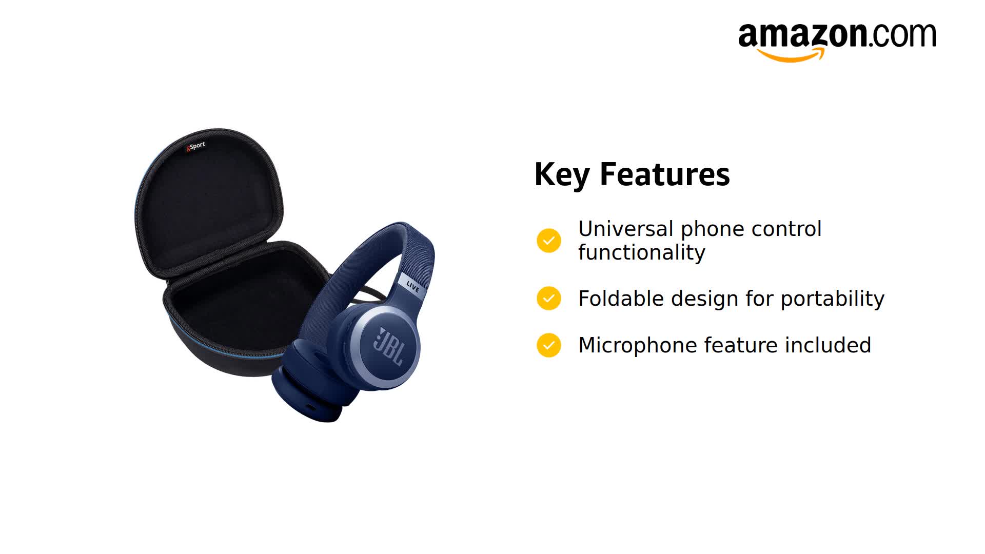 JBL LIVE ワイヤレスヘッドホン ブラック HEADPHONES NOISE CANCELLING REDUCTION WIRELESS BLUETOOTH JBL