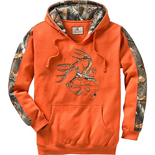 Legendary Whitetails Men's Outfitter Hoodie Burnt Orange Large