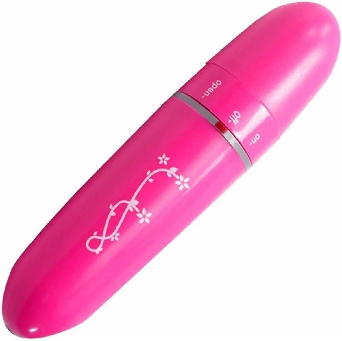 Abgrow Mini 208 Eye Massager, Unisex Portable Vibration Massager for Removing Dark Circle, Wrinkles, & Pain Relief, Battery Powered, Random Colour (White/Pink)